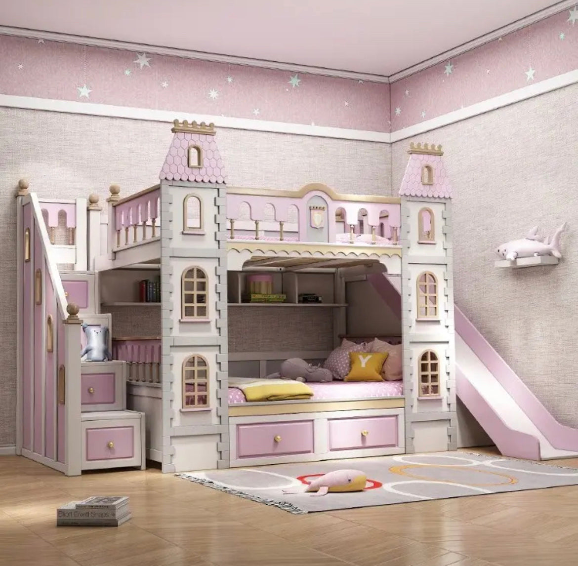 Kids 2024 bed castle