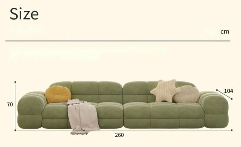 Green Sofa Modern Luxury Italian Style Sofa Set Upholstered Sectional Green Sofa