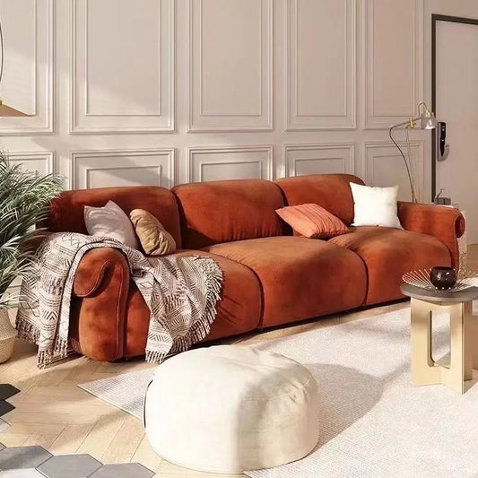 Fall Winter New Home Design Chesterfield Dark Green Flannel Sofas Living Room Minimalist Sofa Combination