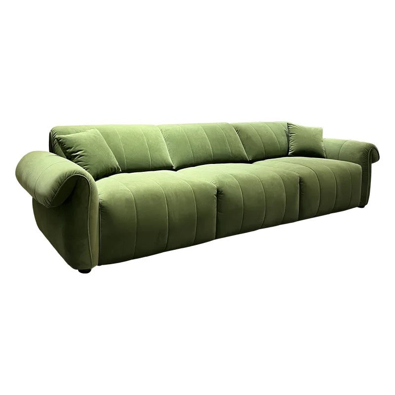 Electronic Sofa Bed Multifunctional Double Folding Sitting And Lying Dark Green Velvet Sofa