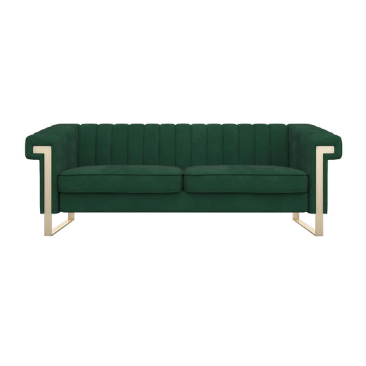Fall Winter New Modern 3 Seater Green Chesterfield Sofas Living Room Furniture Design