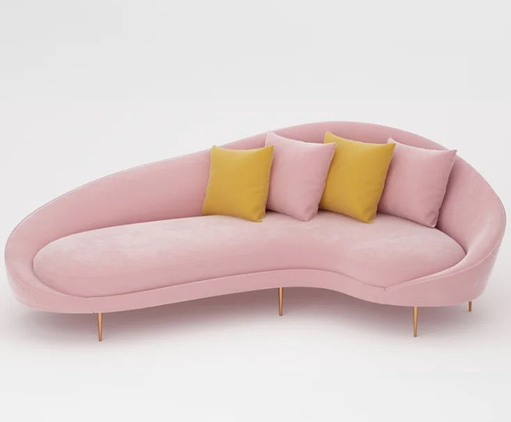 3+2+1 Velvet Sofa Set Luxury Fall Winter's Green Blue Pink Living Room Chaise Lounge Sofa Set