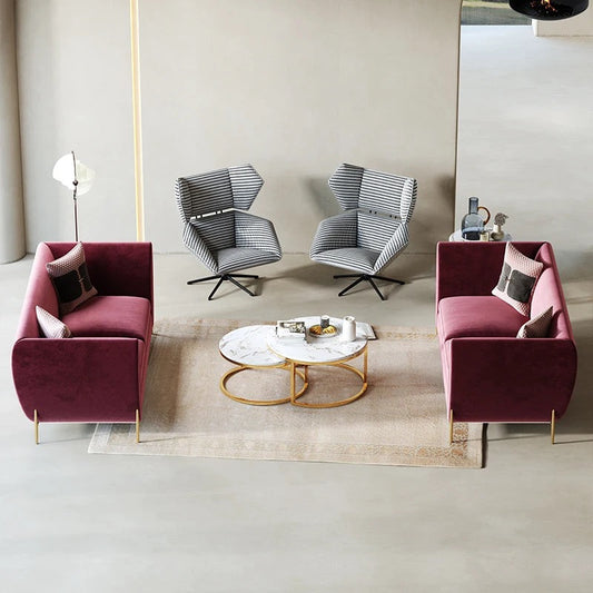 3+2+1 Sofa Set Modern High Quality Velvet Couches Living Room Salon Luxury Furniture
