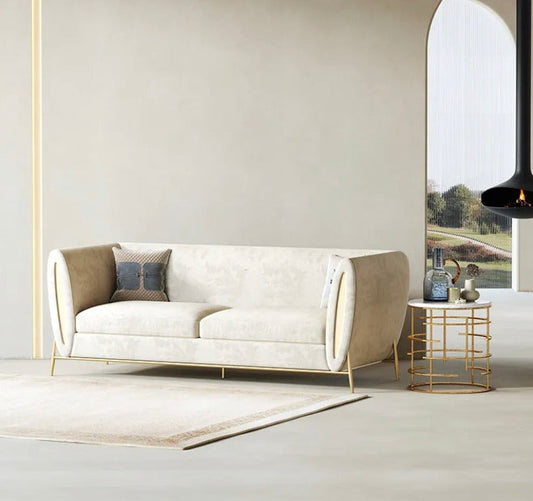 3+2+1 Sofa Set Modern High Quality Velvet Couches Living Room Salon Luxury Furniture