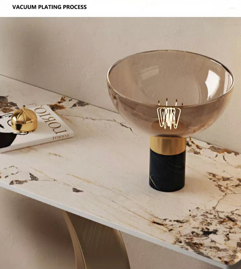Console Table Marble Gold Stainless Steel Luxury Modern Hallway Table
