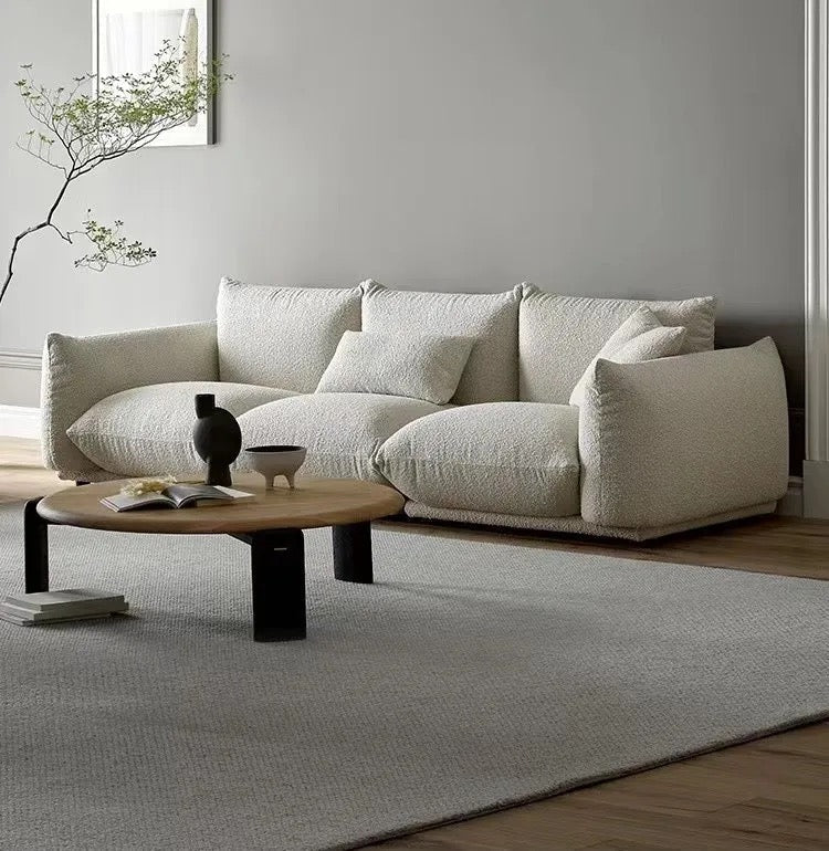 Sofá de 3 plazas, sofás modernos en forma de nube, conjunto de sofás para salón, oficina y salón 