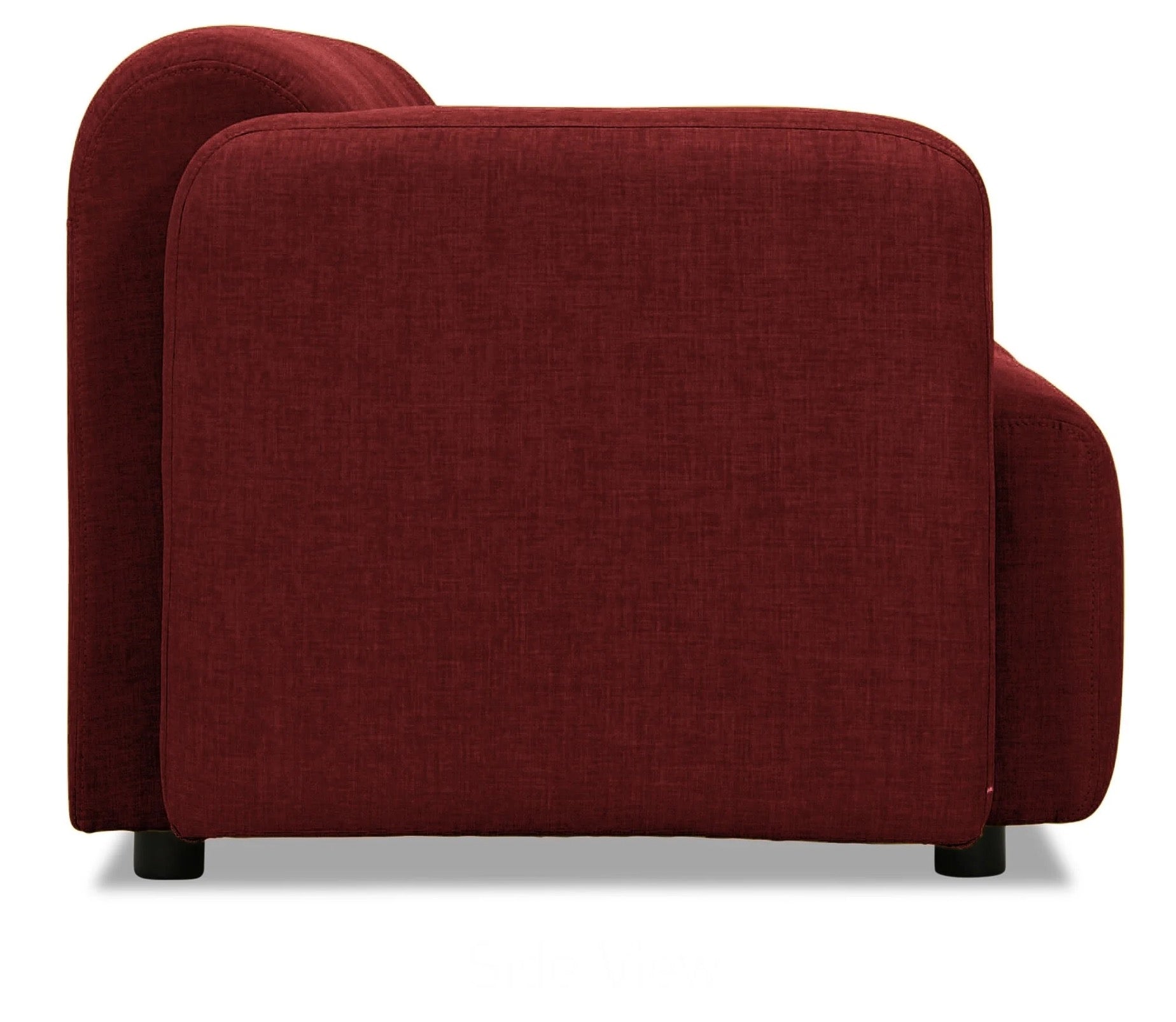 3 Seater Sofa Colorful Claret-Red Fabric Sofa Modular Livingroom Nordic Upholstery Sofas