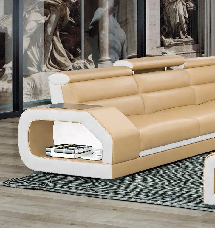 L Shaped Living Room Sofa Modern Designs 4 Seater Salon Sofas