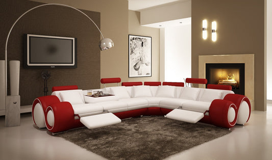 L Shaped Sofa Modern Environmentally Friendly Couch Living Room Sectional Leather Sofas