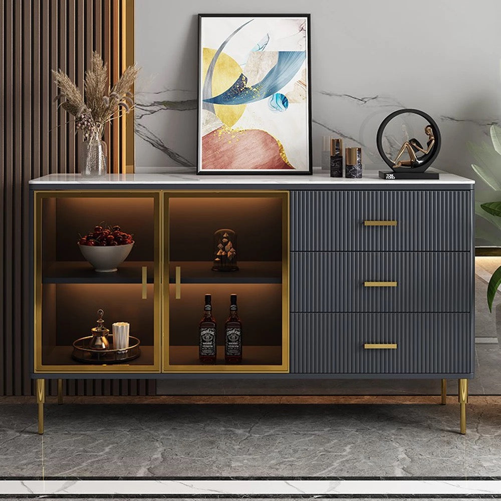Buffets & Sideboards Living Room Furnitures Luxury Gold Sideboard