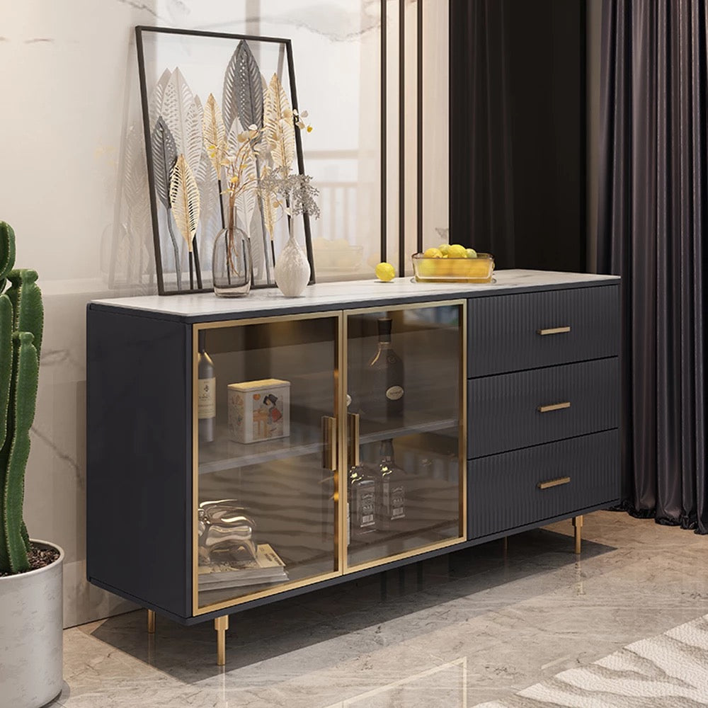 Buffets & Sideboards Living Room Furnitures Luxury Gold Sideboard