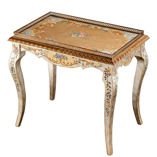 Coffe Table Wide Home Furniture Hand Work Noble Special Unique Design Baroque Table 