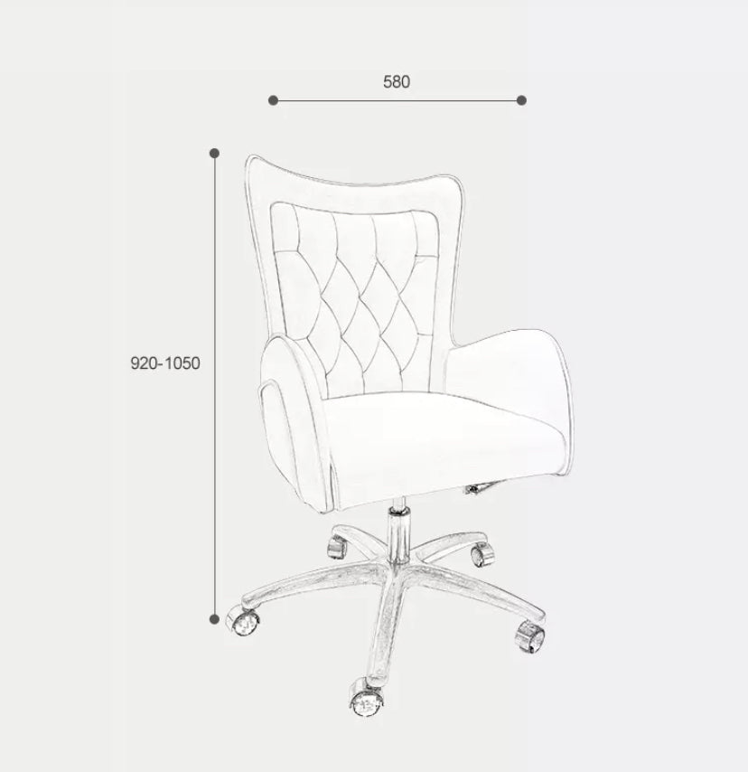 Office Chair Comfortable Computer Swivel Leather Chair