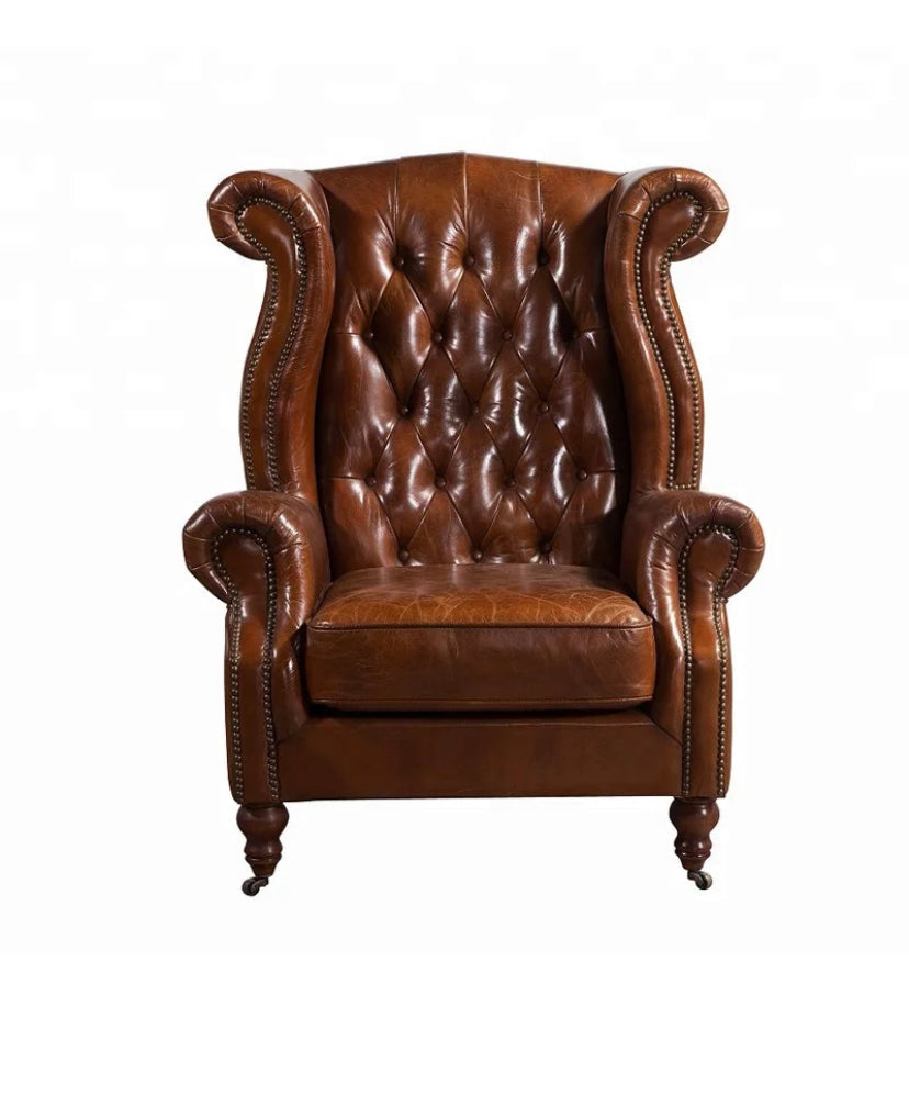 Home Office Design Antique Luxury Leisure Chesterfield Chair