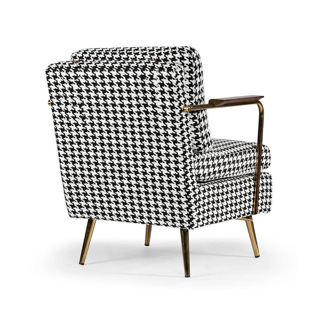 Accent Chair Modern Design Upholstery Fabric Armchair