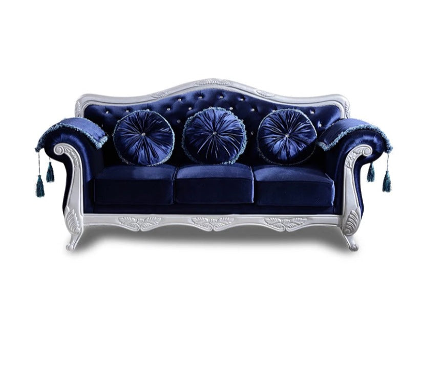 Living Room Royal Court Modern Baroque Design 3 Seater Luxury Sofa