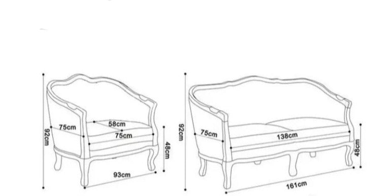 Canapé 3 places fait à la main en bois massif, meubles de salon Design Vintage