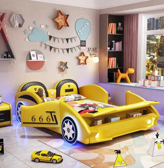 Children Bedroom Furniture Set Children's Modern Car Bett Kids Beds