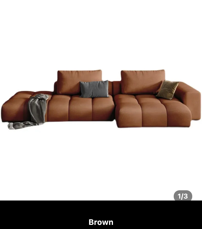 Home Furniture Living Room High Quality L Shape Sofa Modern Design Fabric Sofas
