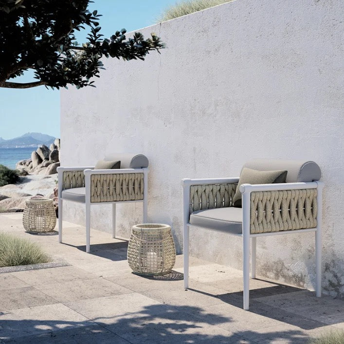 Outdoor Furniture Luxury Rattan Woven Leisure Balcony Garden Bar Furniture Sets