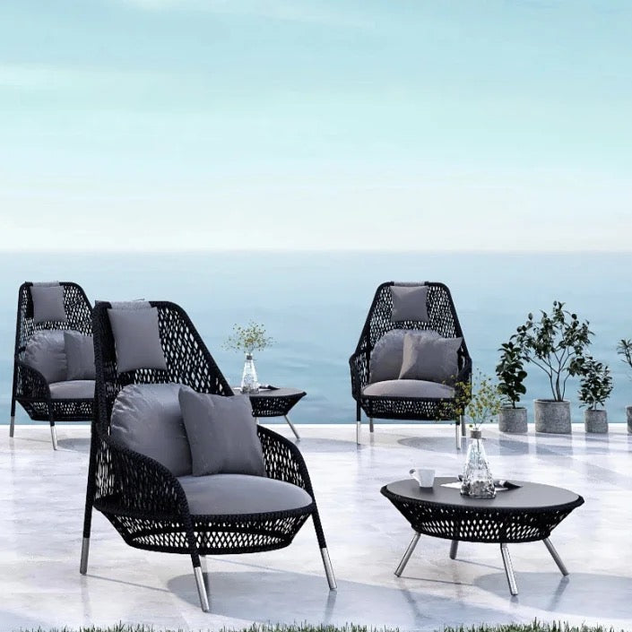 Outdoor Furniture Wicker Garden Balcony Rattan Courtyard Leisure Furniture Set 