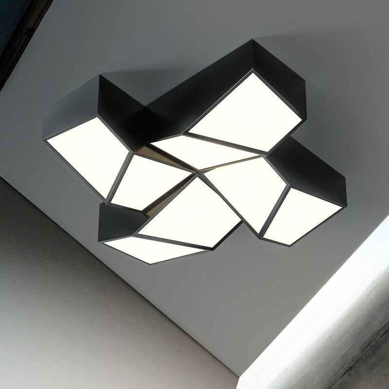 Lámpara de techo Lámpara geométrica moderna Luces de techo interiores nórdicas