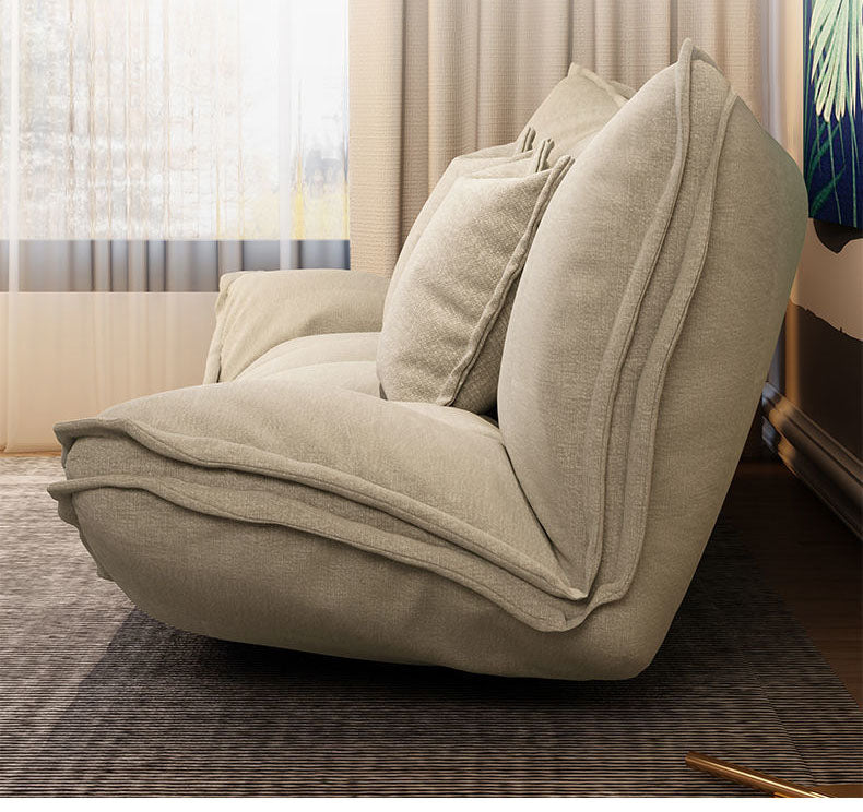 Sofá moderno estilo japonés, silla perezosa y cojines para sofá, sofá doble ajustable