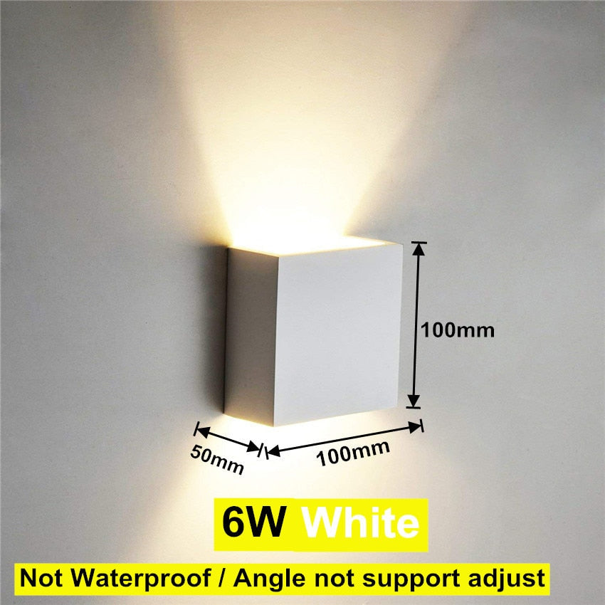 Wall Lamps Waterproof  Surface Mounted LED Wall Light Indoor Outdoor Wall Lights