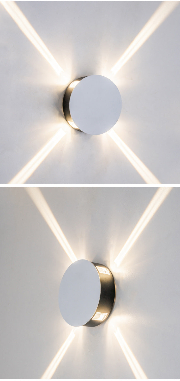 Wall Lamps Modern Simple Creative Cross Star Wall Lights