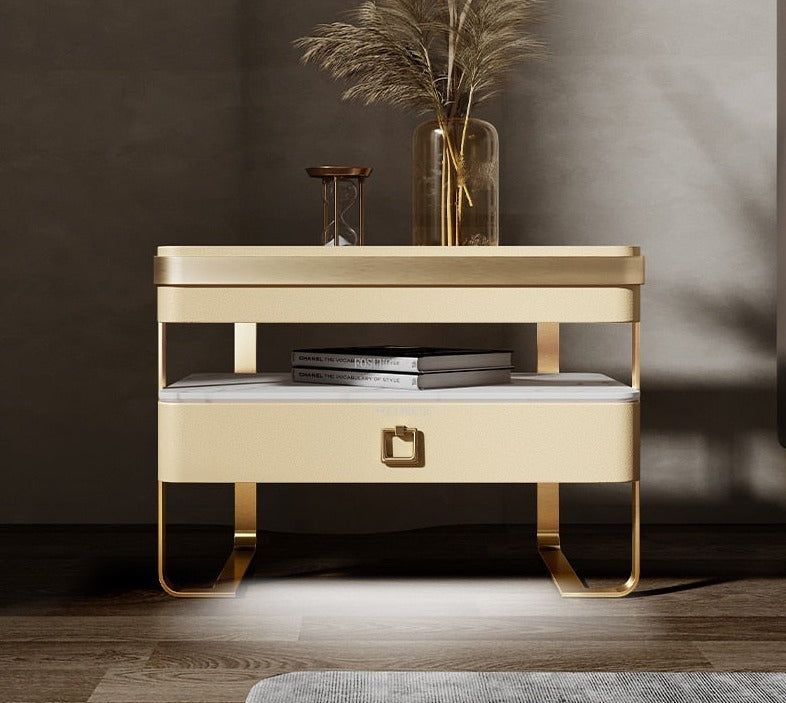 Bedside Cabinet Bedroom Nachttisch Luxury Italian Home Creative Bedside Nightstands