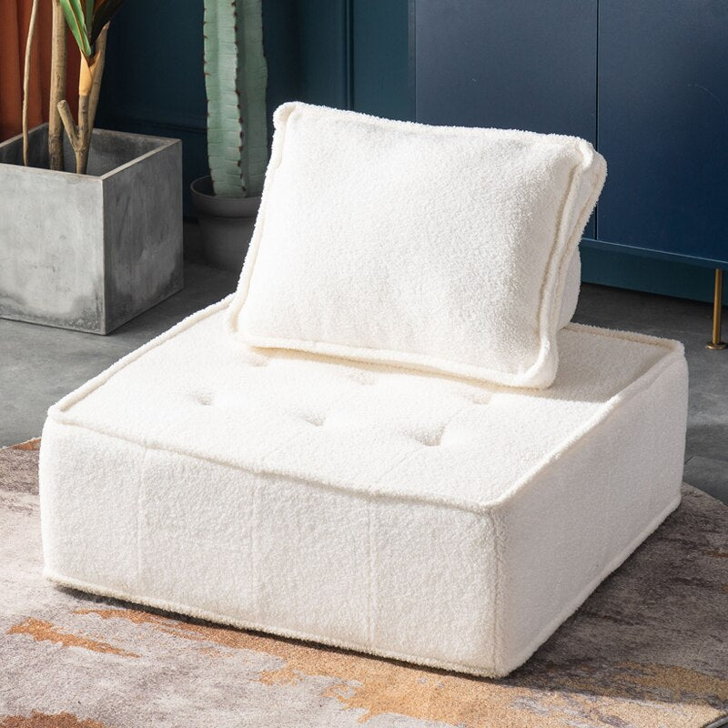 Sofa Chair Modern Leisure Tatami Houndstooth Lazy Chair & Sofa Cushions Furniture Lounge MC