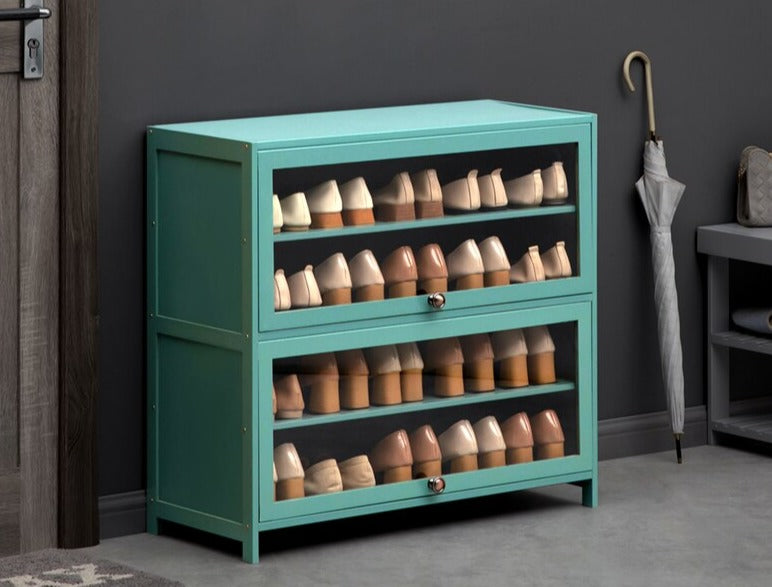 Shoe Cabinet HD Transparent Shoe Storage Shelf Display Dustproof Shoe Rack Organizer Schuhschränke  Furniture