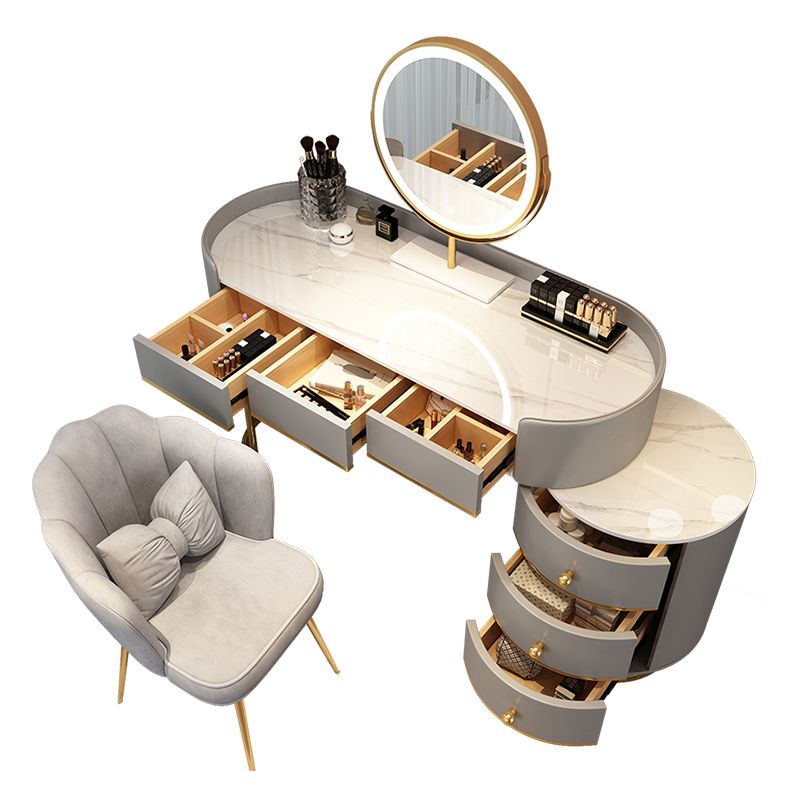 Dressing Table Sets Nordic Luxury Schminktisch Set Bedroom Vanities Storage Cabinets