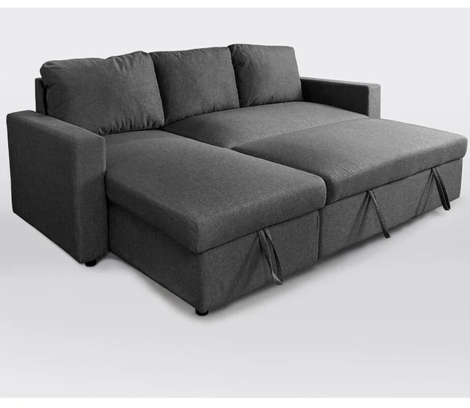 Sofa Sectional 3-Seat Corner Sofa-Bed Living Room Sofas