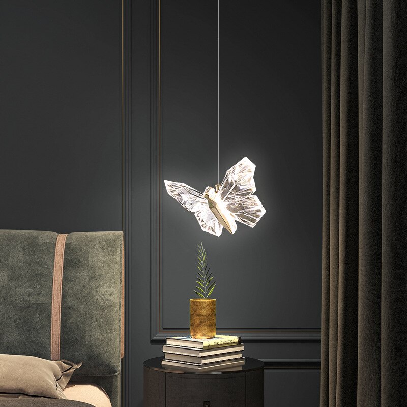 Pendant Light Modern LED Hanging Wall Butterfly Pendant Lights
