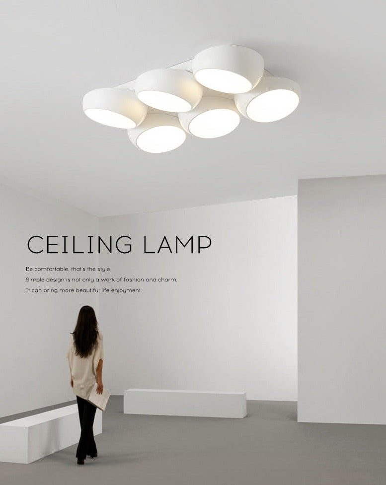 Ceiling Light Fixture Nordic White Led Modern Interior Ceiling Lights