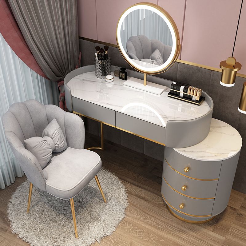 Dressing Table Sets Nordic Luxury Schminktisch Set Bedroom Vanities Storage Cabinets