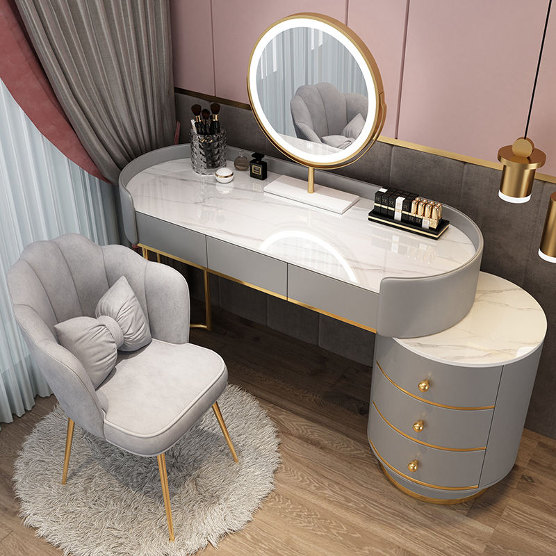 Dressing Table Sets Nordic Luxury Schminktisch Set Bedroom Vanities Storage Cabinets