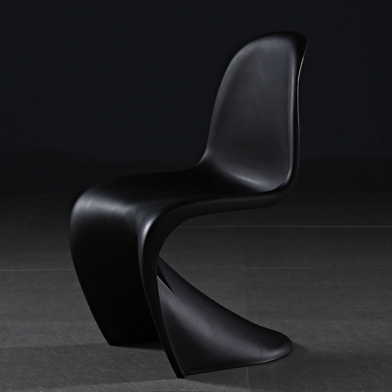 Chaise Pandong chaise de loisirs en plastique chaises de salle à manger design de type S