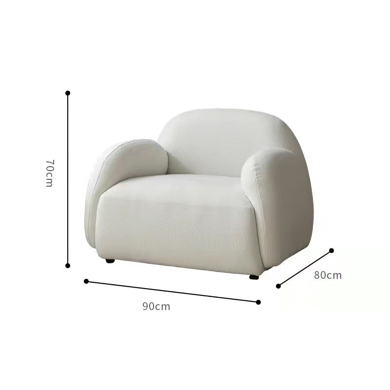 Arm Chairs Lazy Tatami Living Room Sessel Leisure Round Armchairs