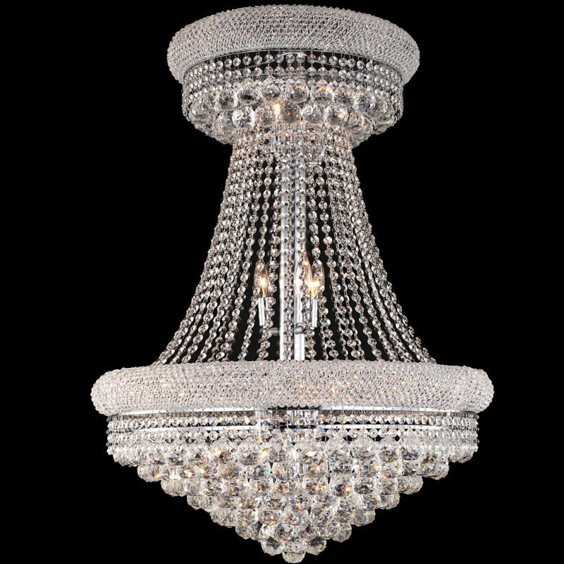 Chandelier Living Room Crystal High Ceiling Staircase European-Style Chandeliers