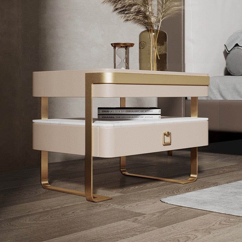 Bedside Cabinet Bedroom Nachttisch Luxury Italian Home Creative Bedside Nightstands