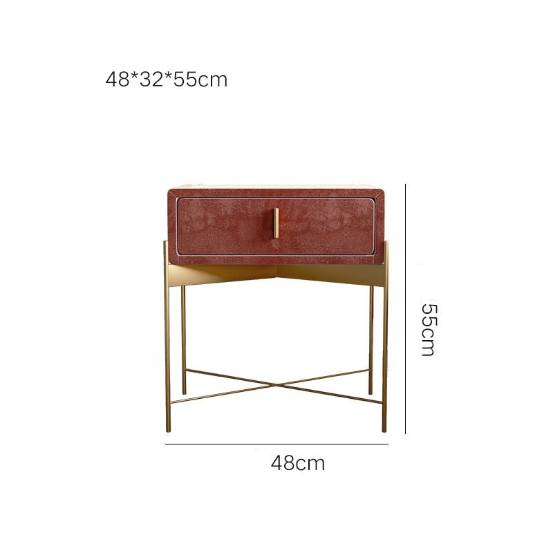 Bedside Cabinet Bedroom Bedside Nachttisch Luxury Nordic Cloakroom Drawer Nightstands