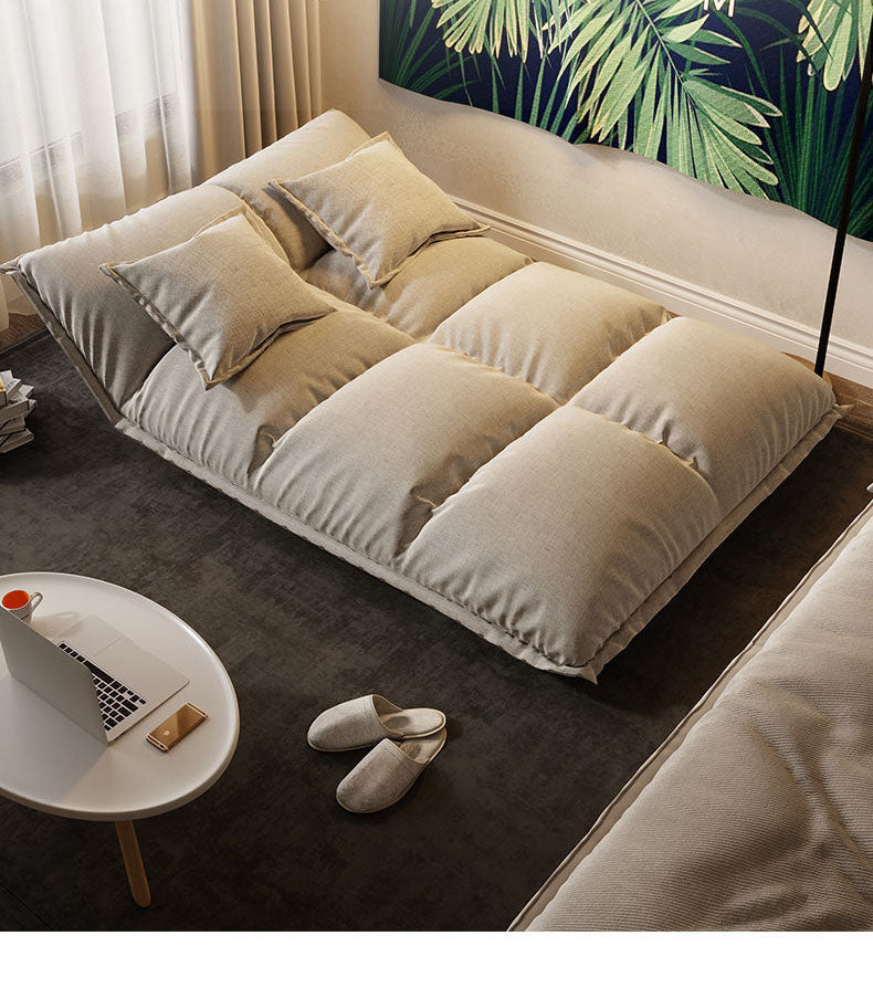 Canapé moderne de Style japonais, chaise paresseuse et coussins de canapé, canapé Double réglable