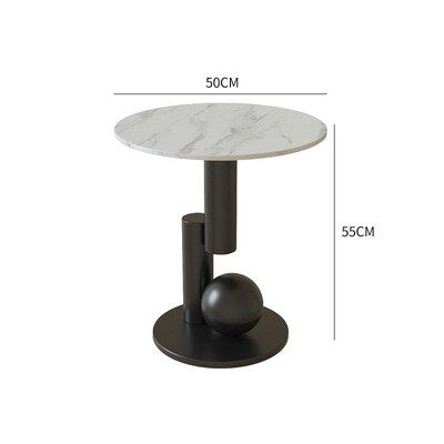 Coffee Table Marble Metal Couchtisch Creative Modern Side Tables