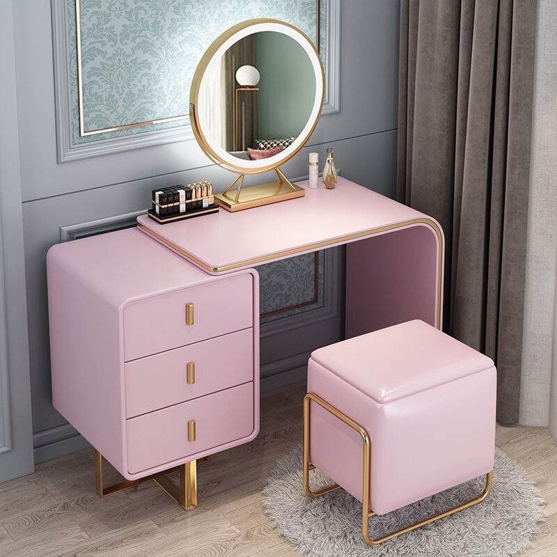 Dressing Table Set Vanity Nordic Ins Bedroom Furniture Luxury Schminktisch Set