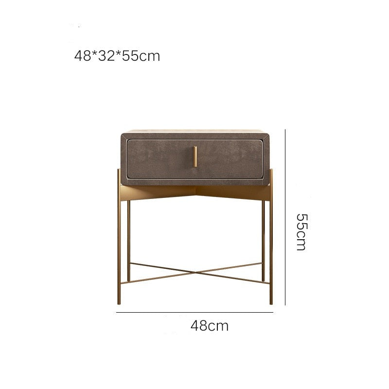 Bedside Cabinet Bedroom Bedside Nachttisch Luxury Nordic Cloakroom Drawer Nightstands