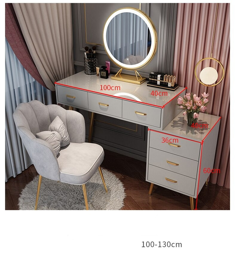 Bedroom Vanities Small Modern Schminktisch Set Bedroom Minimalist Furniture Dressing Table Set