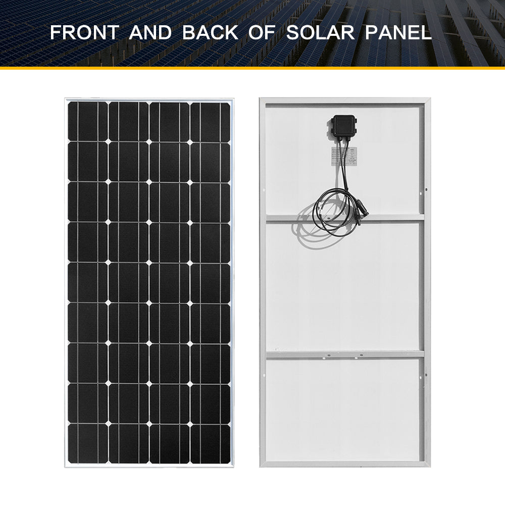 Panel Solar de 300 vatios, Kit completo fuera de la red, batería de 12V/24V, celda de 18 voltaje, carga de 150w para barco, caravana, hogar, Sonnenkollektor
