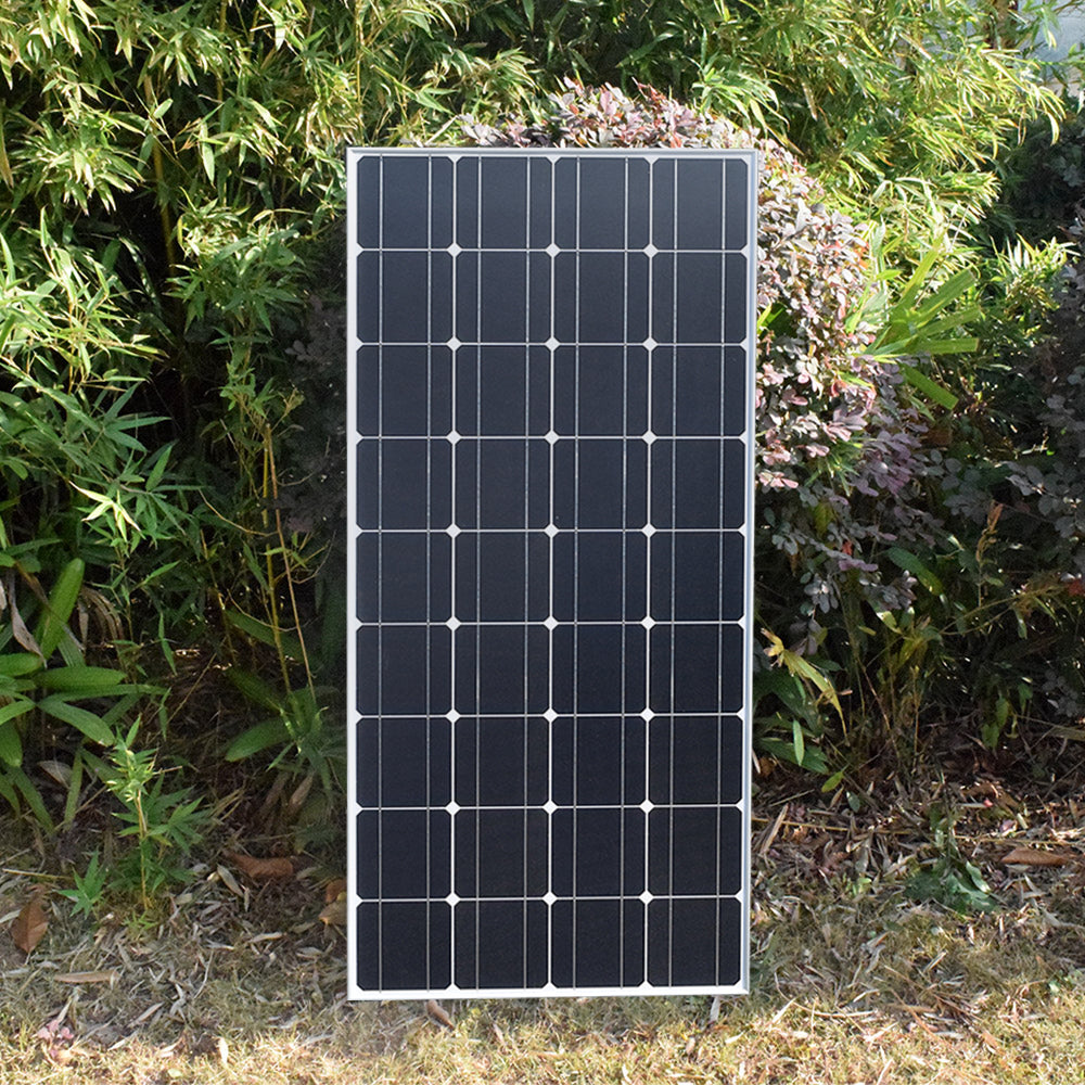 Panel Solar de 300 vatios, Kit completo fuera de la red, batería de 12V/24V, celda de 18 voltaje, carga de 150w para barco, caravana, hogar, Sonnenkollektor